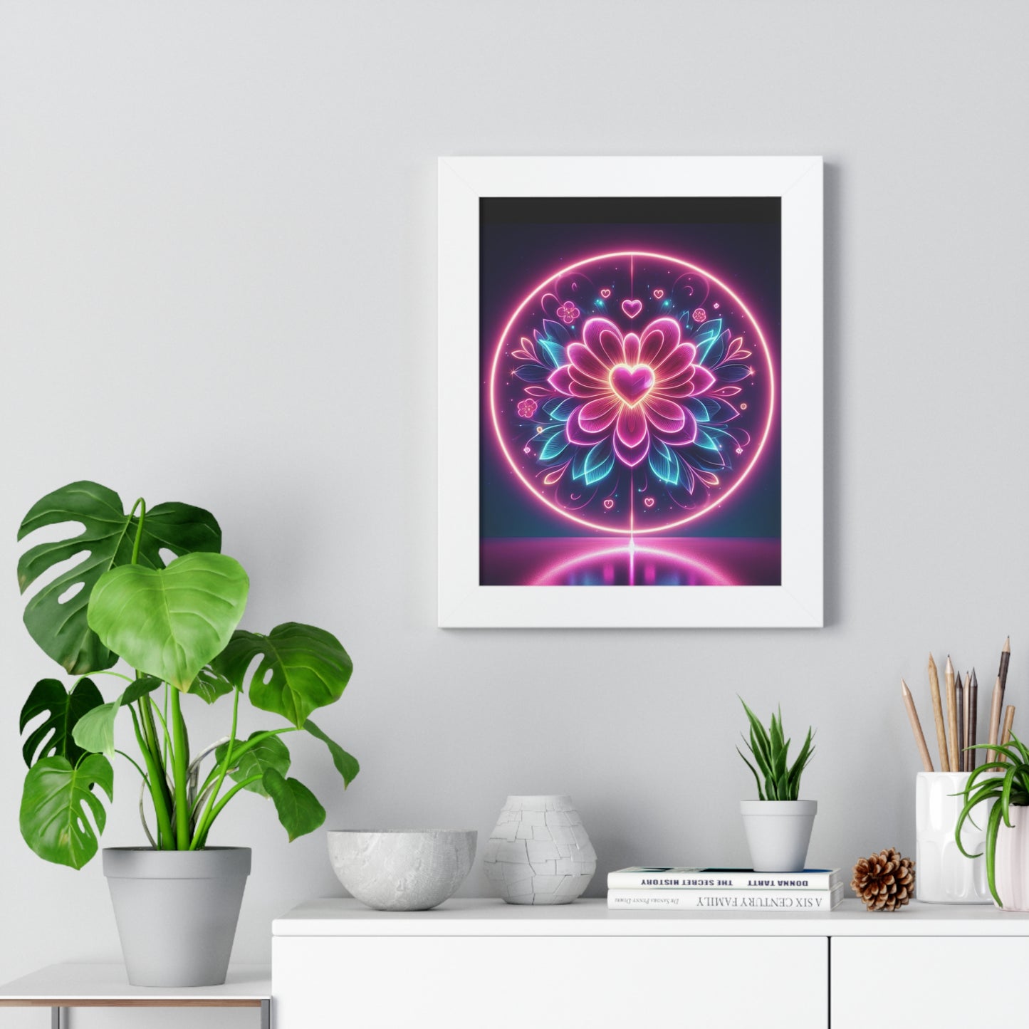 Framed Vertical Poster