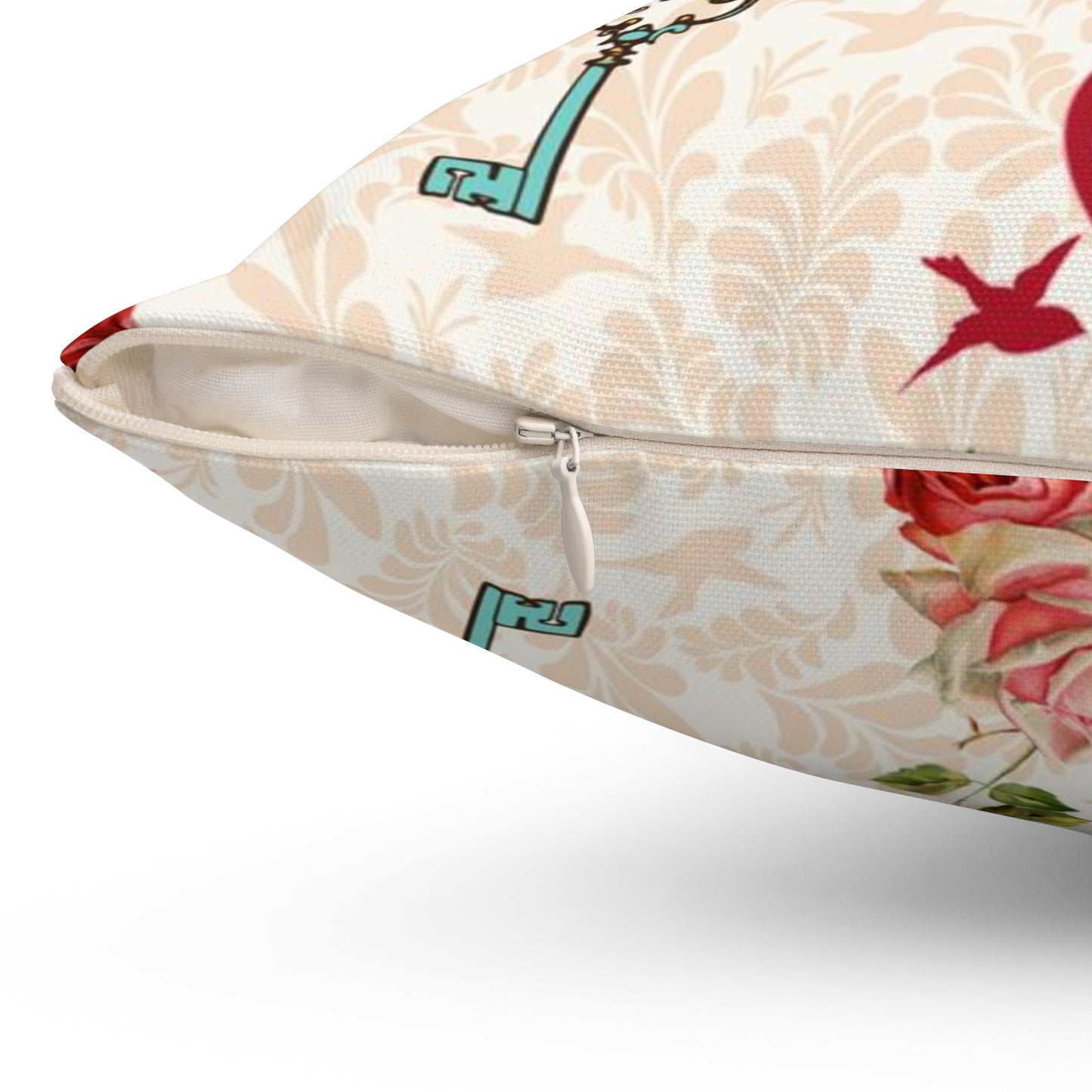 Spun Polyester Square Pillow