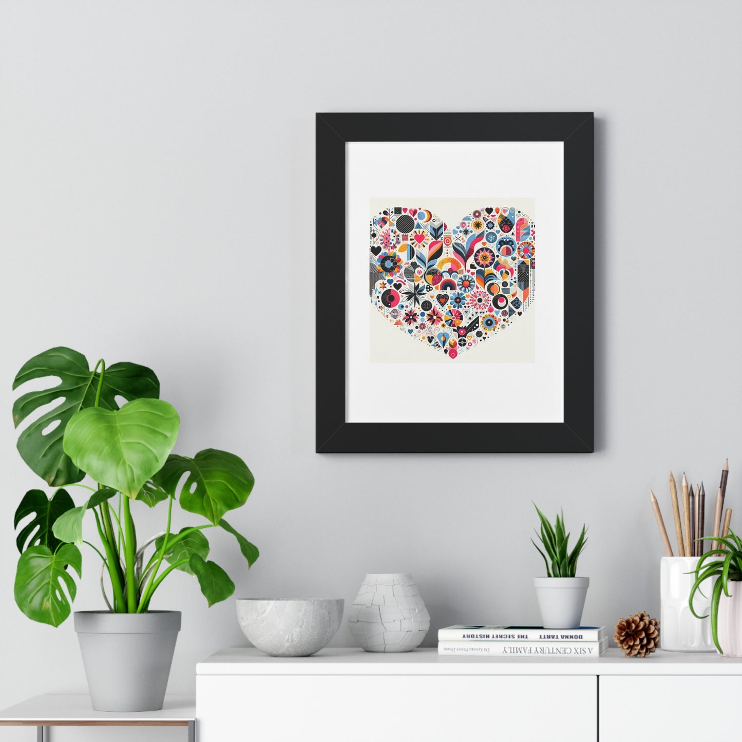 Framed Vertical Poster