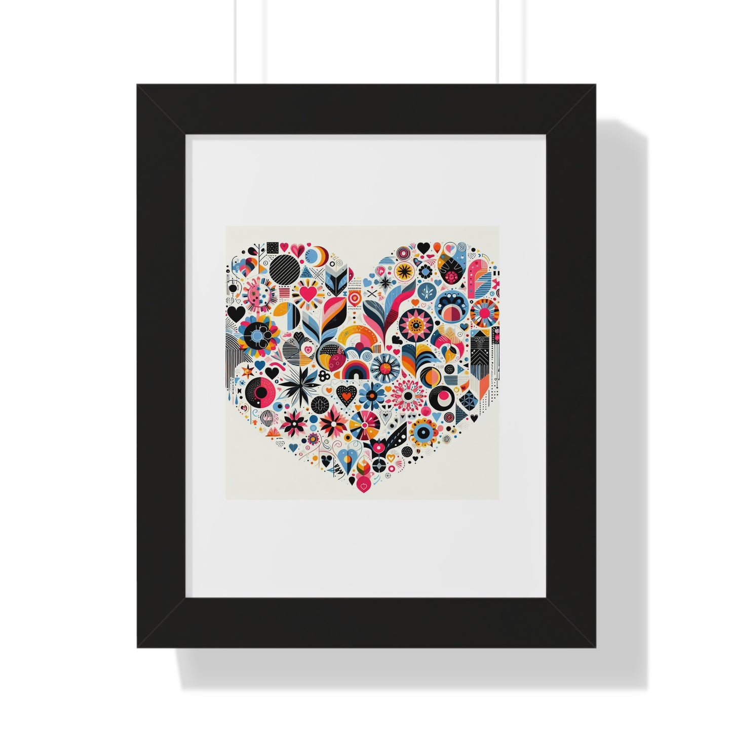 Framed Vertical Poster