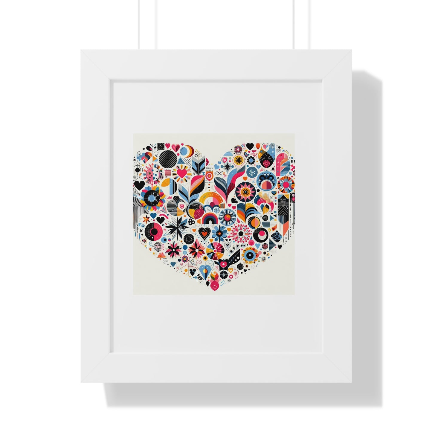 Framed Vertical Poster