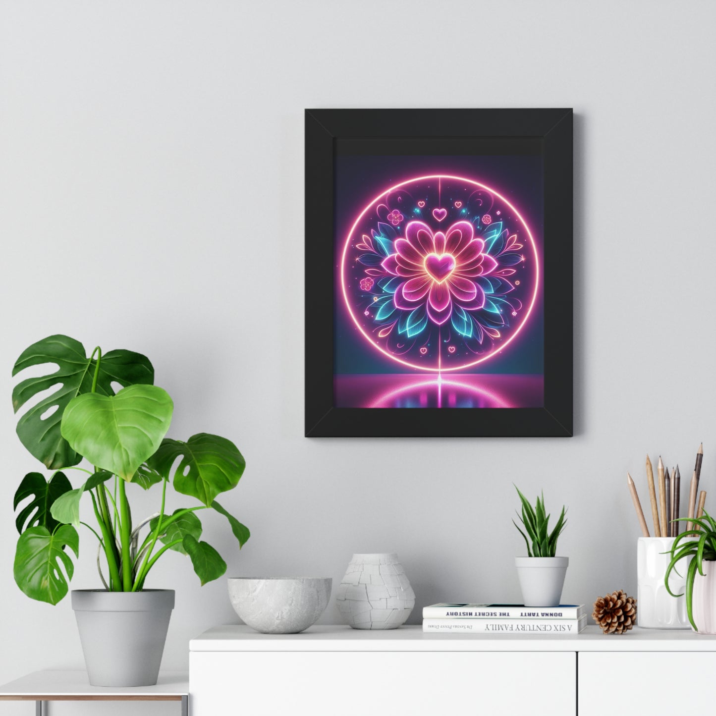 Framed Vertical Poster