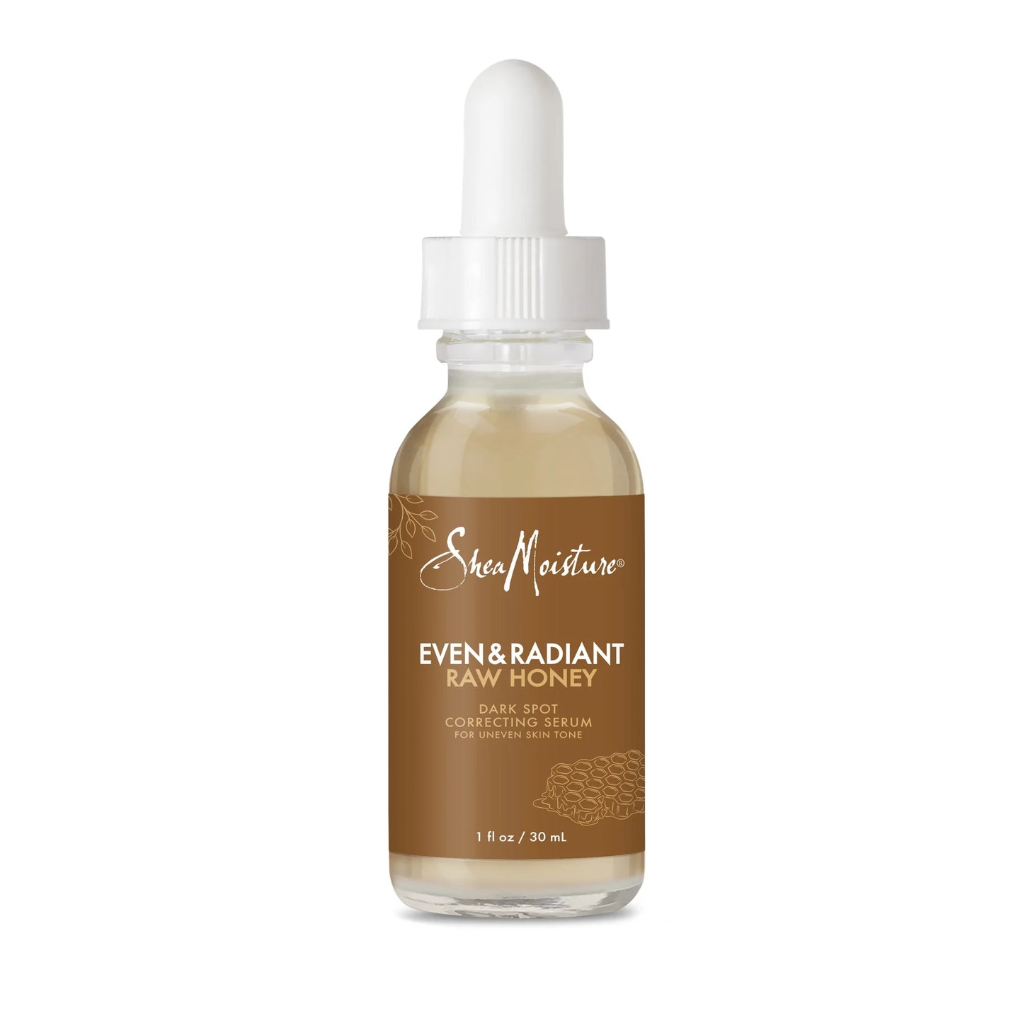 Even & Radiant Face Serum Skin Care for Uneven Skin Tone Dark Spot Corrector with Raw Honey 1 Fl Oz.