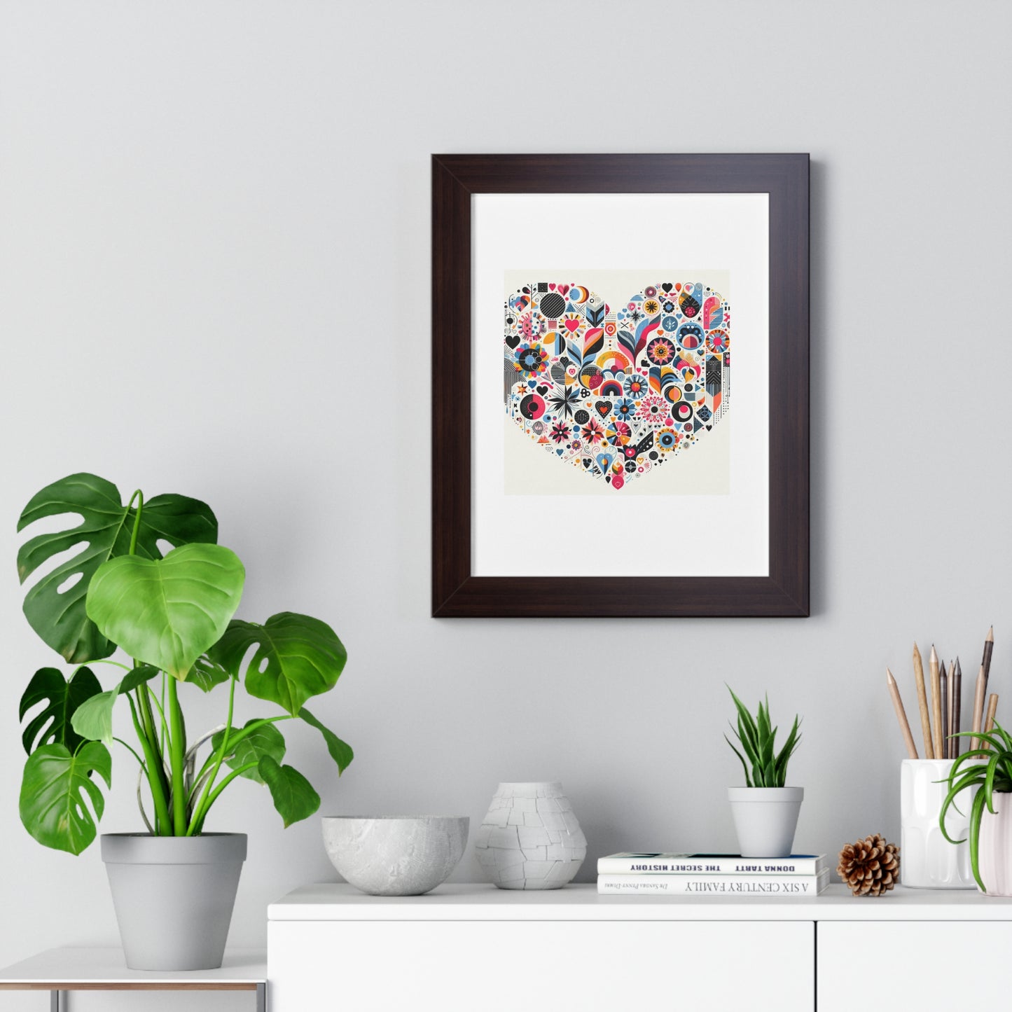 Framed Vertical Poster