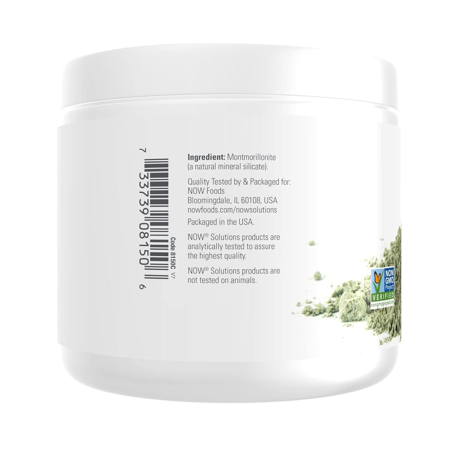 Solutions, European Clay Powder, Pure Powder for a Detox Facial Cleansing Mask, 6-Ounce