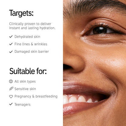 2% Hyaluronic Acid Face Serum 2 Fl/60Ml, Hydrating Skincare, Combats Dry Skin, Vegan Friendly, Suitable for All Skin Types