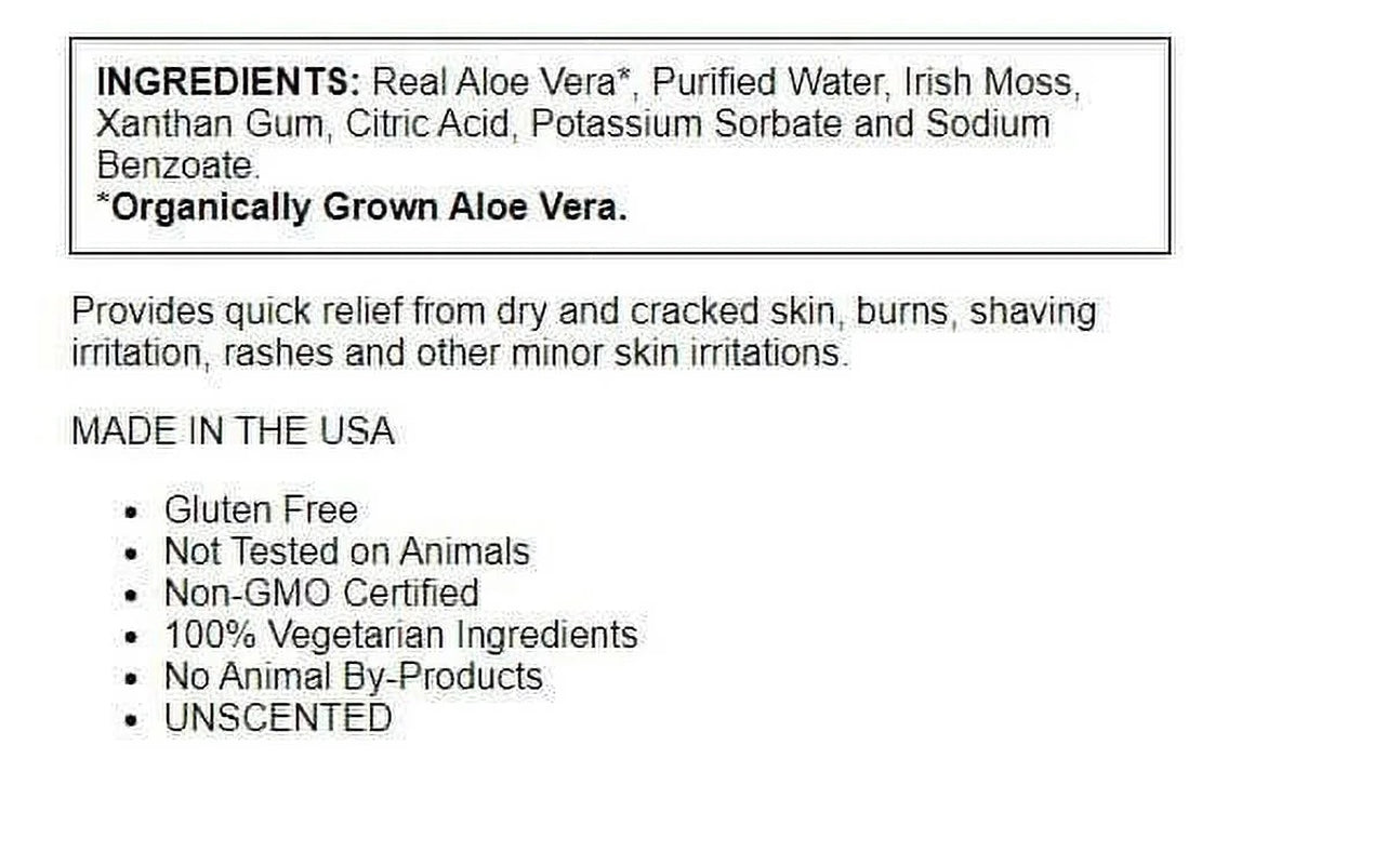 Aloe Vera Gelly - Tube - 6.8 Oz Skin Care
