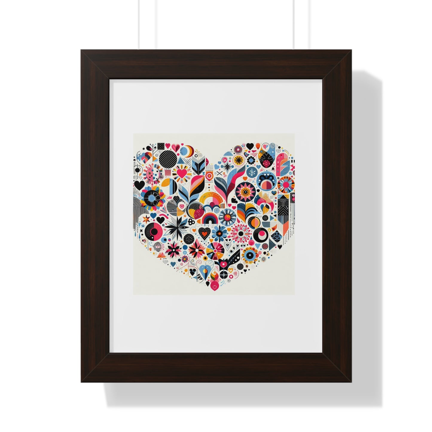 Framed Vertical Poster