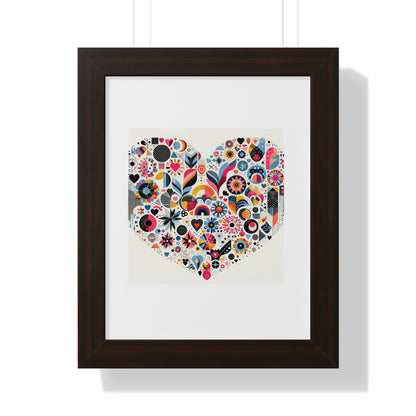 Framed Vertical Poster