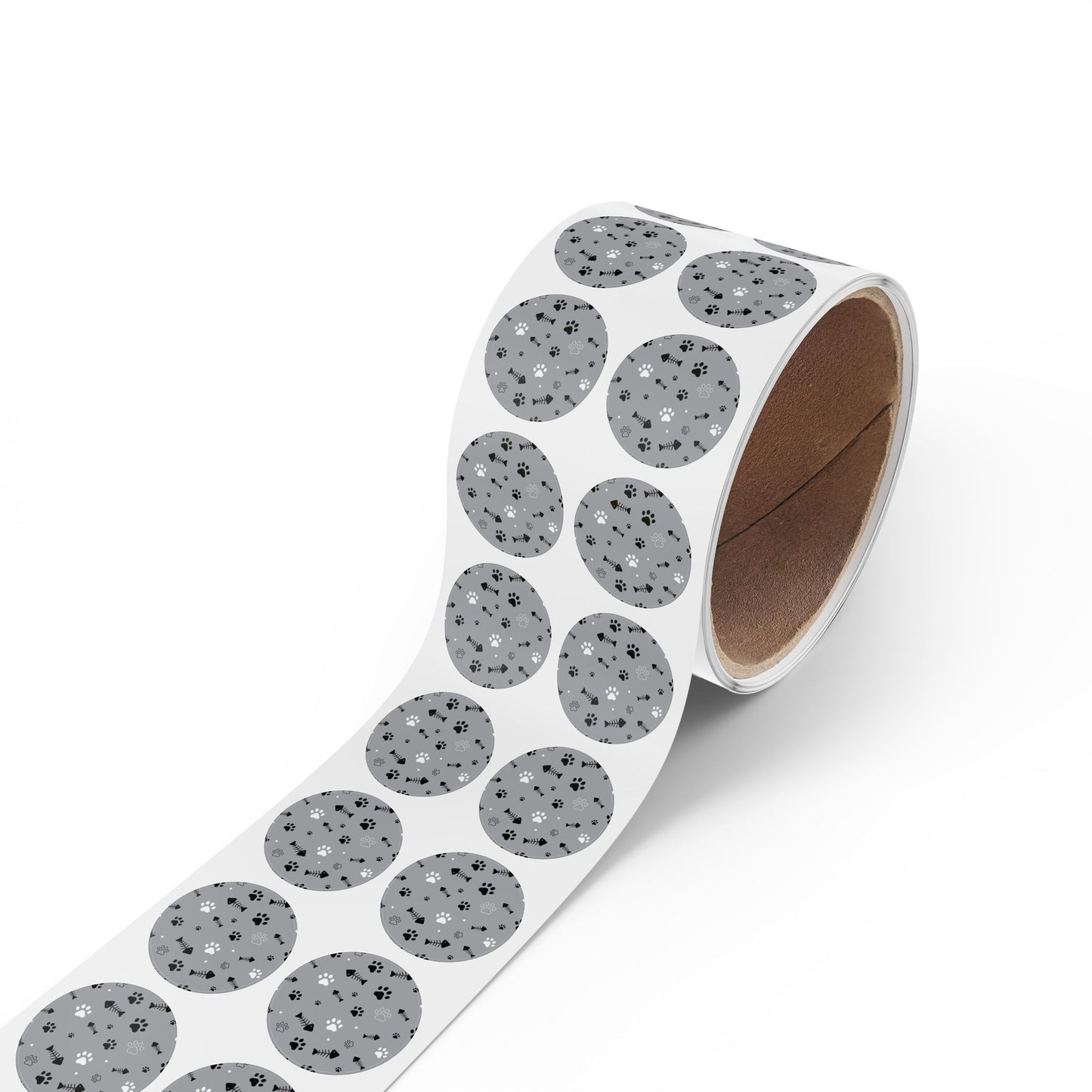 Round Sticker Label Rolls