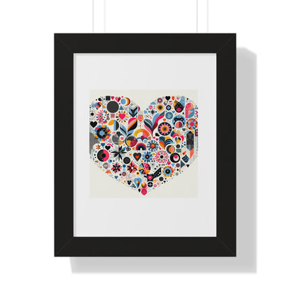 Framed Vertical Poster