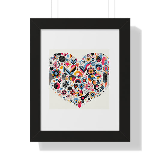 Framed Vertical Poster
