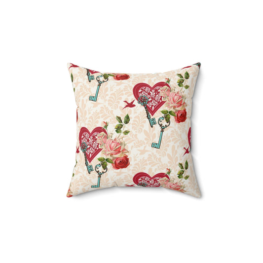 Spun Polyester Square Pillow