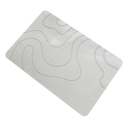 Flash Deals Bath Mat Diatomaceous Earth Shower Mat Super Absorbent Drying Fast Non-Slip Elegant Natural Home Decor for Kitchen Counter Bathroom Floor&Tub Easy to Clean（16"*24"）