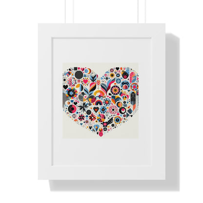 Framed Vertical Poster