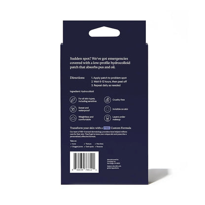 Emergency Spot Patch, Hydrocolloid Pimple Patches for Acne, 40 Count