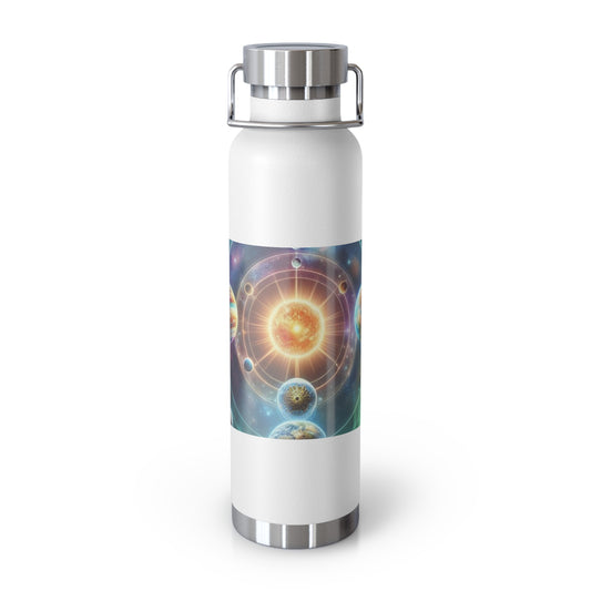 Copper Vacuum Insulated Bottle, 22oz