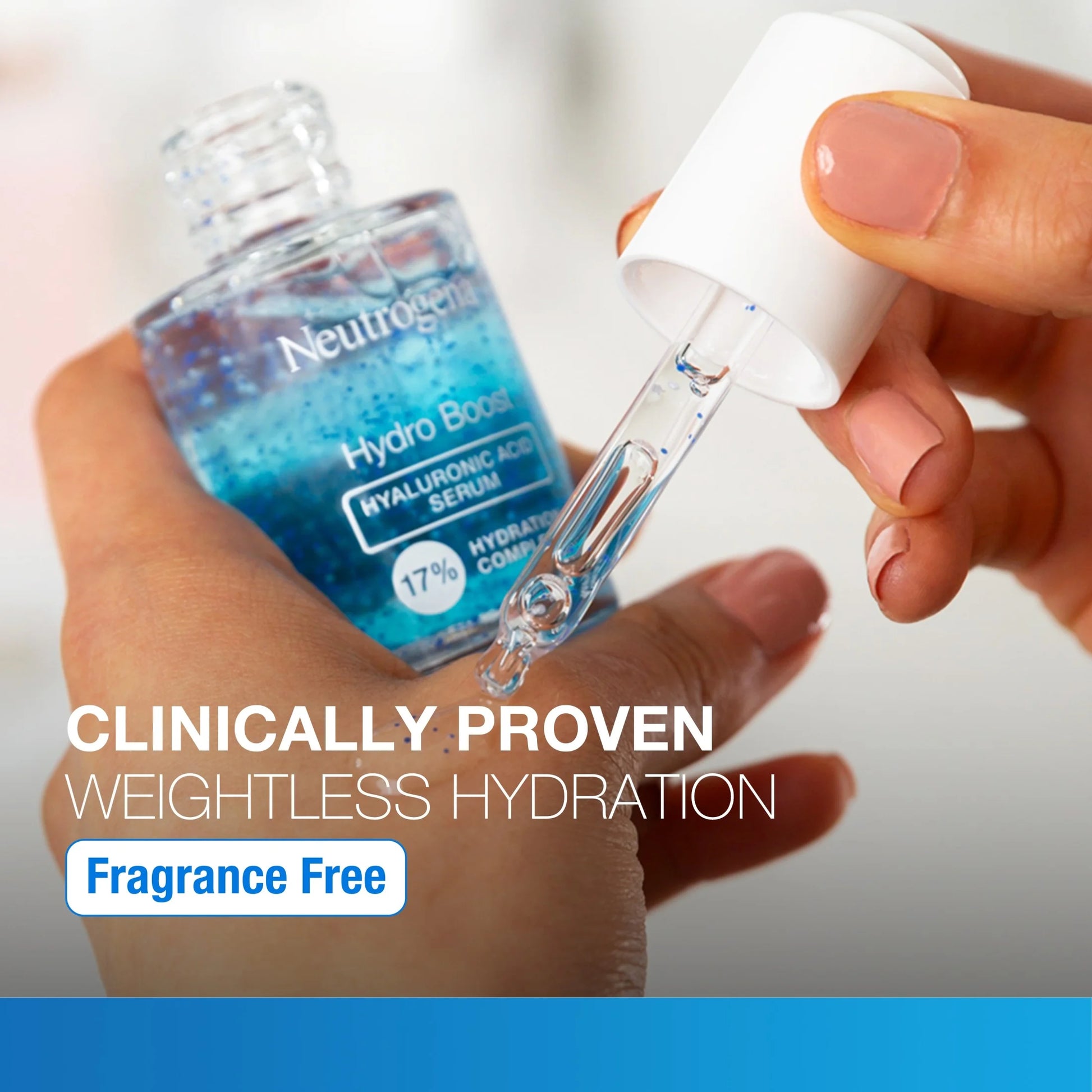 Hydro Boost Hyaluronic Acid Face Serum, Fragrance Free, 1 Oz