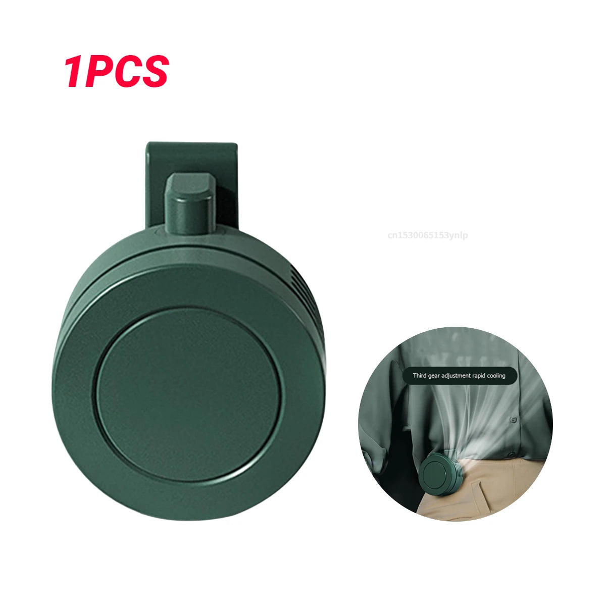 12000Mah Portable Waist Fan USB Rechargeable Air Conditioner 3-Gear Mute Hanging Neck Fans Outdoor Sports Mini Waist Clip on Fan