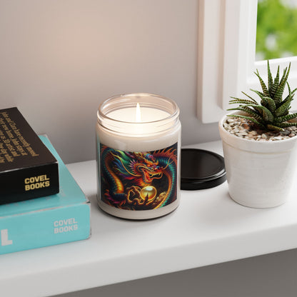 Scented Soy Candle, 9oz Chinese new year theme