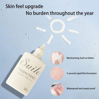 Daily Spf 30 Sunscreen,Weightless, Scentless, and Oil Free - for All Skin Types and Skin Tones.(Pack of 3)