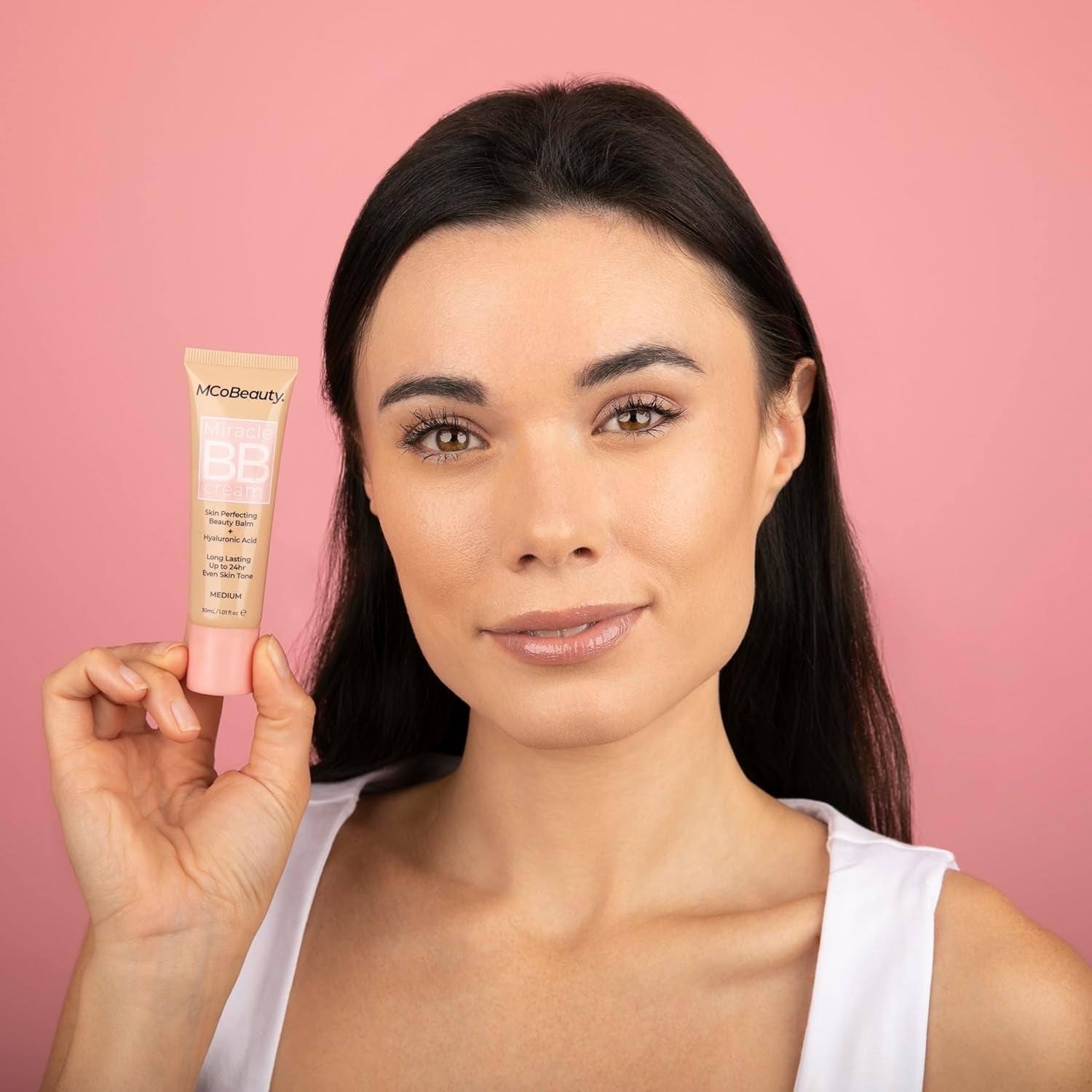 Miracle BB Cream, Medium, Skin-Perfecting Coverage for Effortless Beauty, Vegan, Cruelty Free Cosmetics