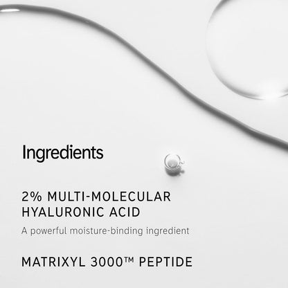2% Hyaluronic Acid Face Serum 2 Fl/60Ml, Hydrating Skincare, Combats Dry Skin, Vegan Friendly, Suitable for All Skin Types