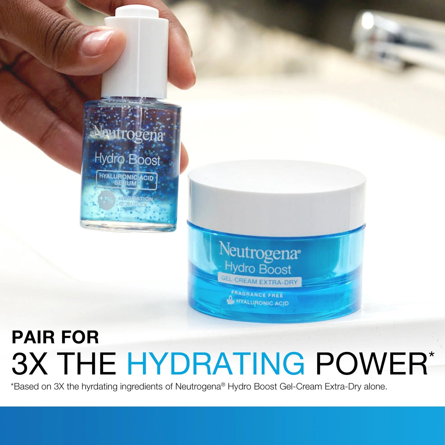 Hydro Boost Hyaluronic Acid Face Serum, Fragrance Free, 1 Oz