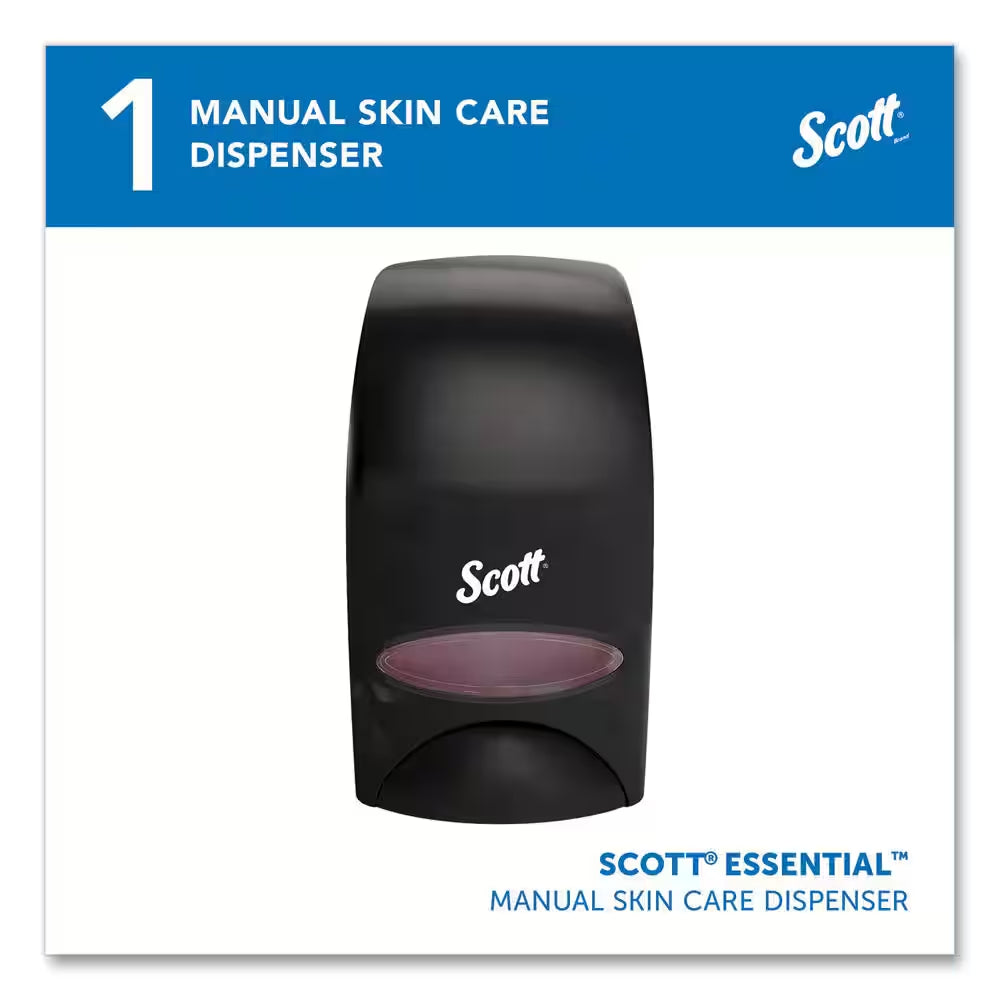 1000 Ml Black Essential Manual Skin Care Dispenser