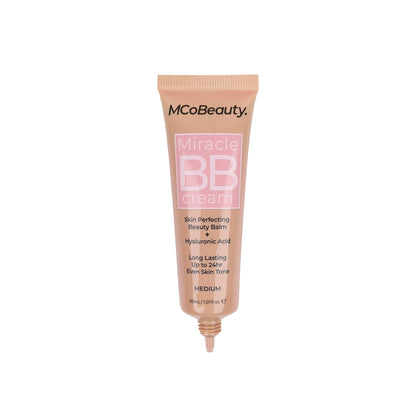 Miracle BB Cream, Medium, Skin-Perfecting Coverage for Effortless Beauty, Vegan, Cruelty Free Cosmetics