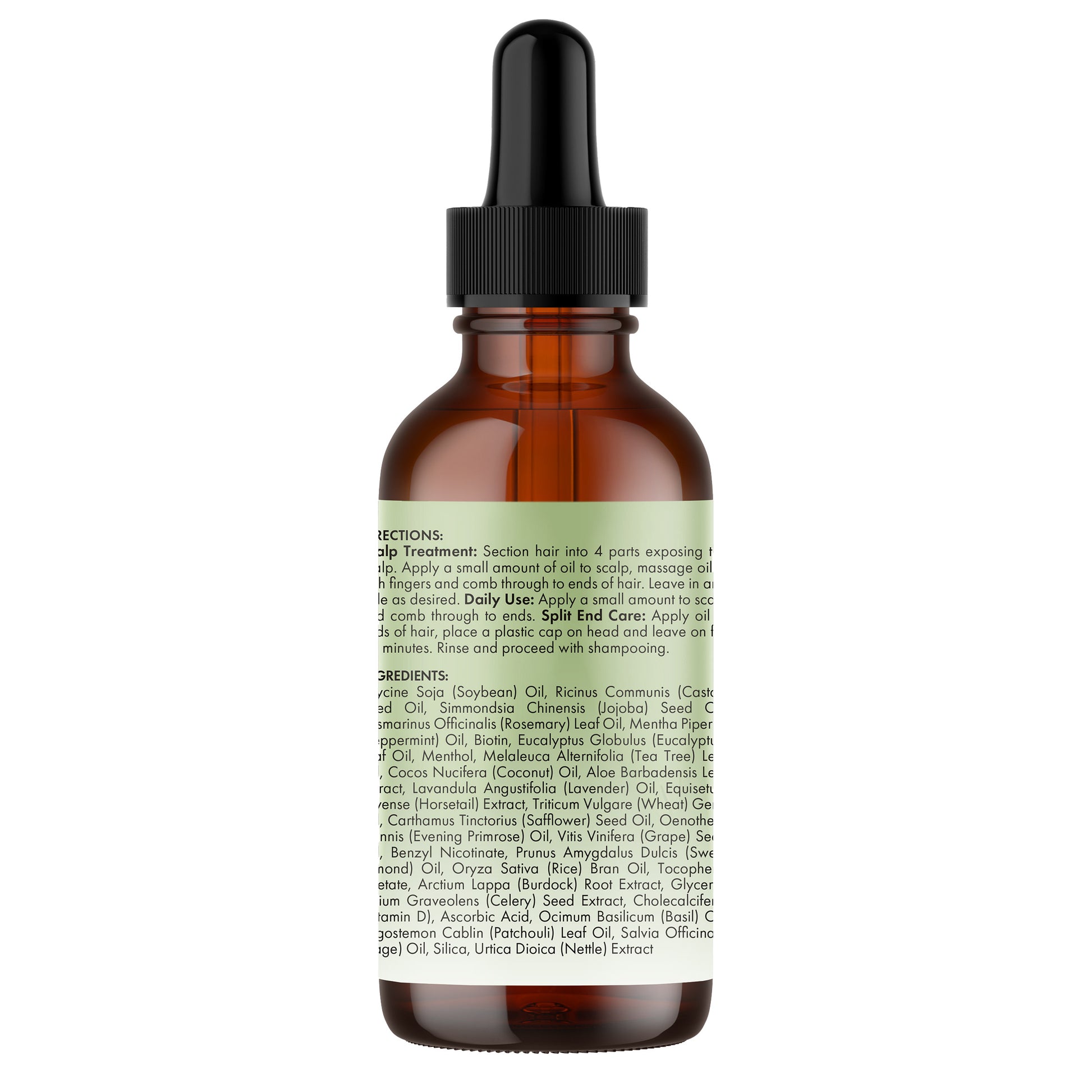 Rosemary Mint Scalp & Hair Strengthening Oil, 2 Fl Oz, 3-Pack